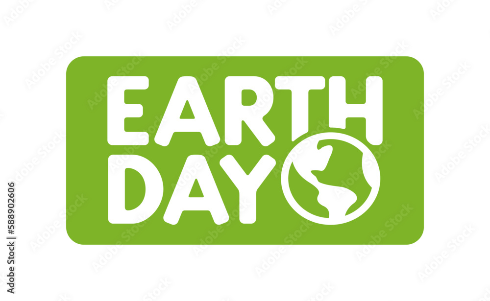 Earth day logo design with planet icon. Eco friendly design. Earth day logo design with planet icon. Eco friendly design.