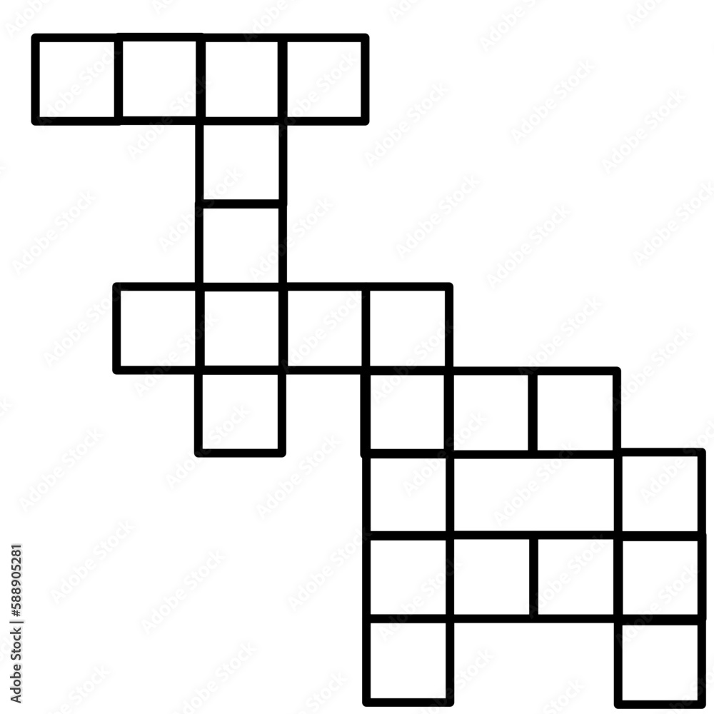 Crossword Icon Vector Crossword Icon Vector