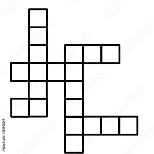 Crossword Icon Vector
