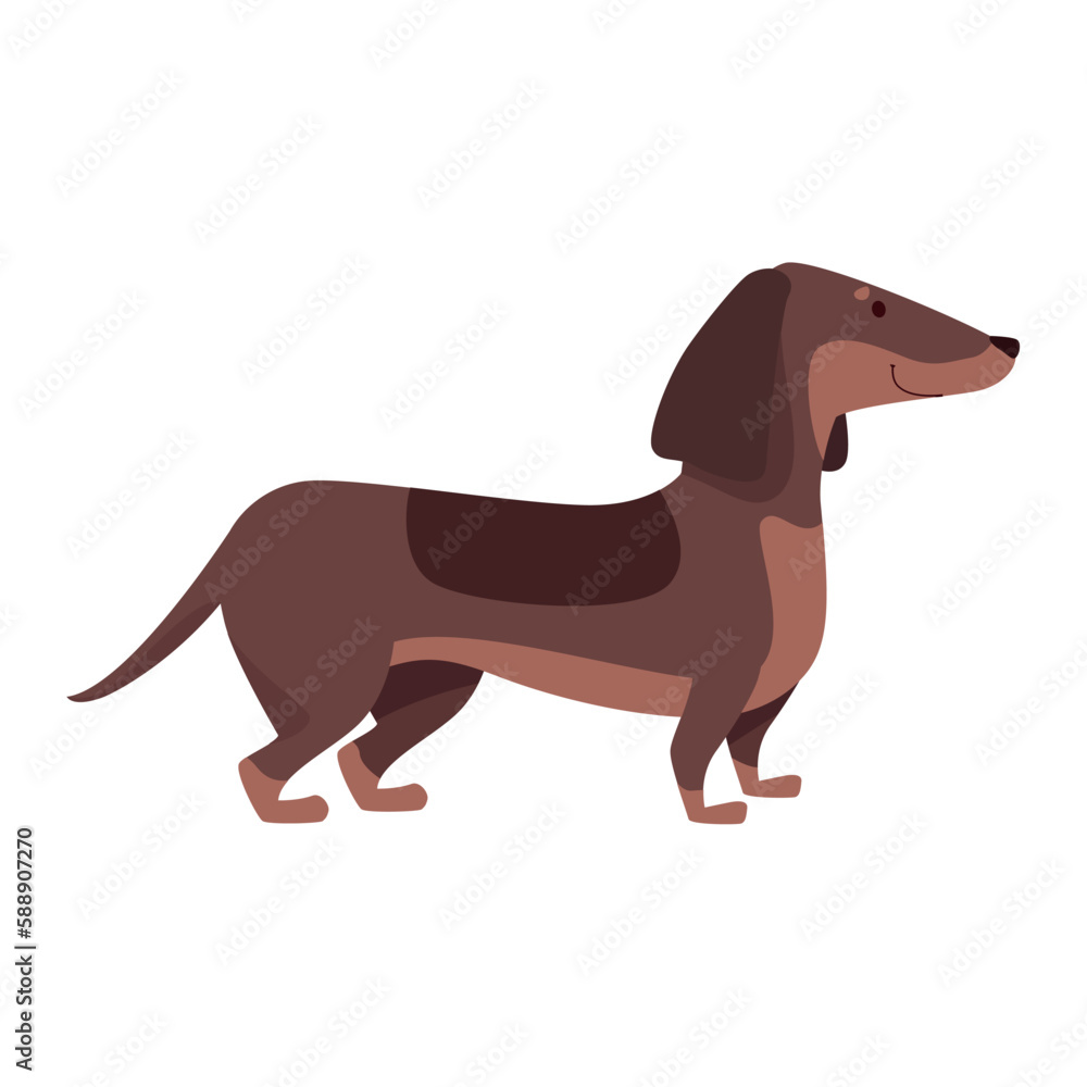 dachshund dog mascot