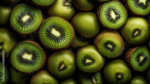 kiwi fruit created with Generative AI technology