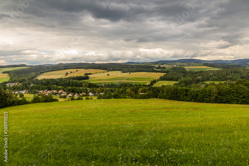 Landscape near Letohrad, Czech Republic