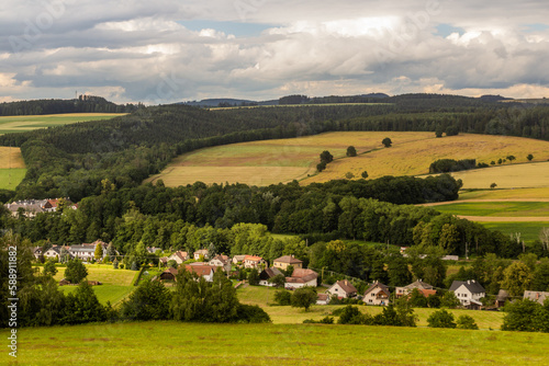 Landscape near Letohrad  Czech Republic