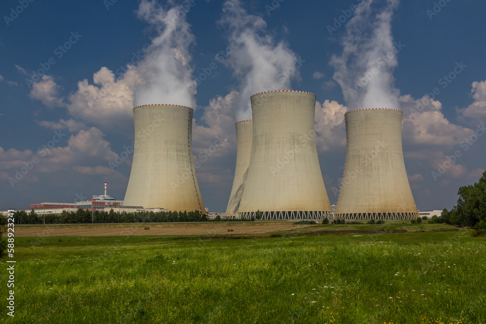 Nuclear power plant Temelin, Czech Republic