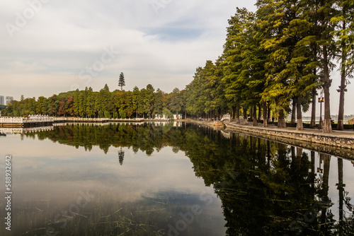 East (Dong) lake in Wuhan, China