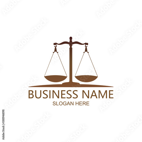 law and attorney logoelegan law and attorney firm vector logo design
