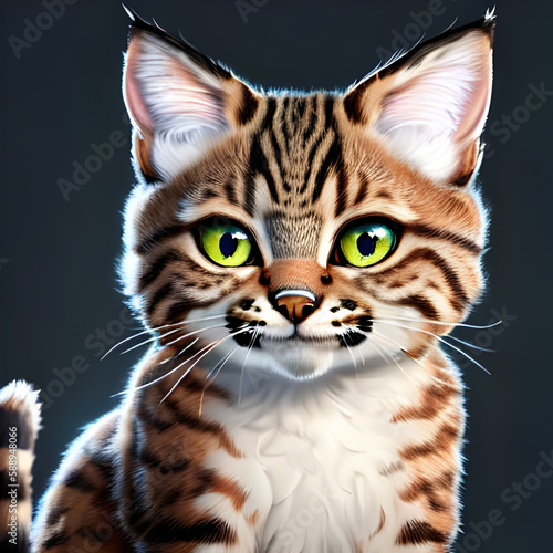 portrait of a cat