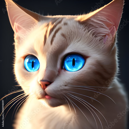 portrait of a cat
