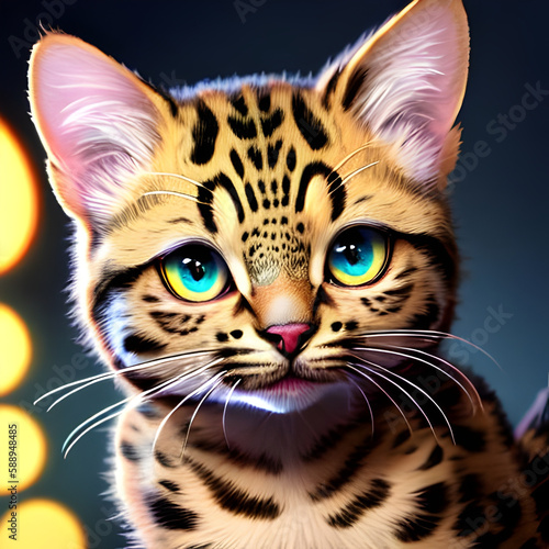 portrait of a cat