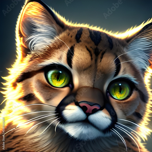 portrait of a cat