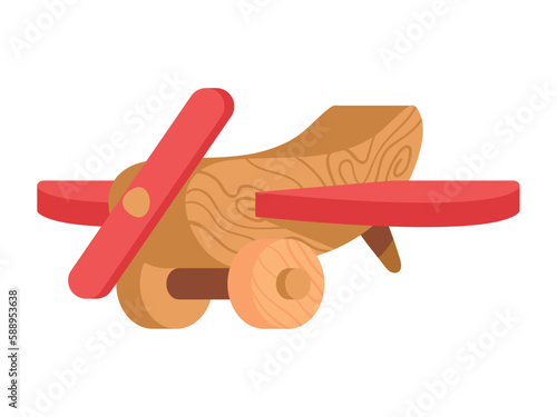 airplane wooden toy