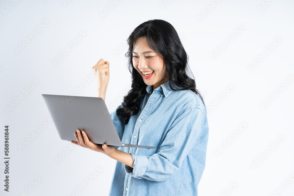 beautiful asian girl image on white background beautiful asian girl image on white background