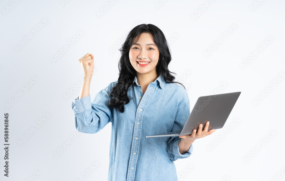 beautiful asian girl image on white background beautiful asian girl image on white background