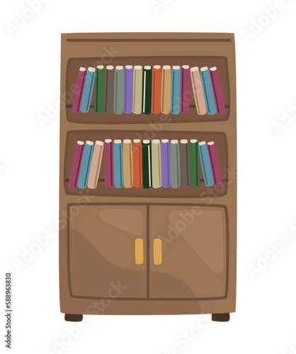 books library wooden furniture