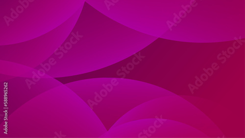 Modern geometric shapes 3d abstract technology background. Vector abstract graphic design banner pattern presentation background web template red