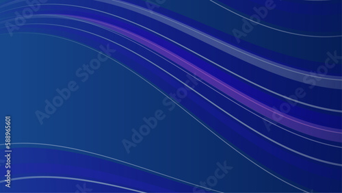 Vector gradient minimalist blue background