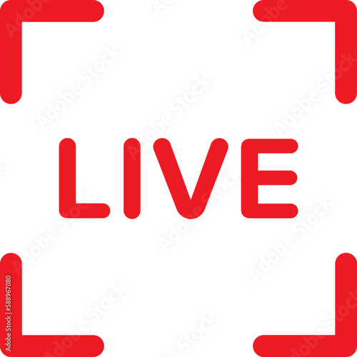 Live stream symbol