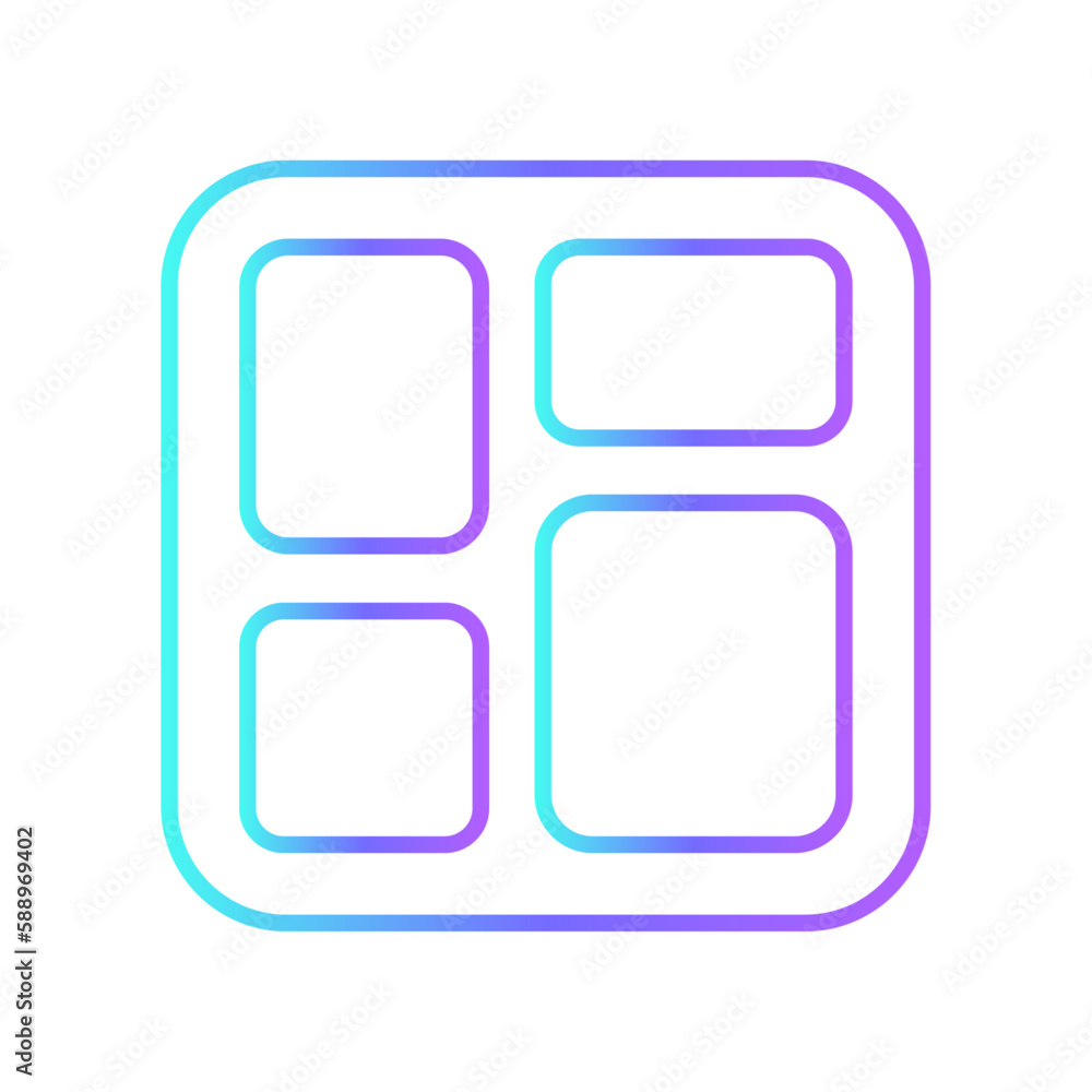 Dashboard icon with purple blue outline style. management, chart, strategy, digital, report, financial, growth. Vector Illustration Dashboard icon with purple blue outline style. management, chart, strategy, digital, report, financial, growth. Vector Illustration