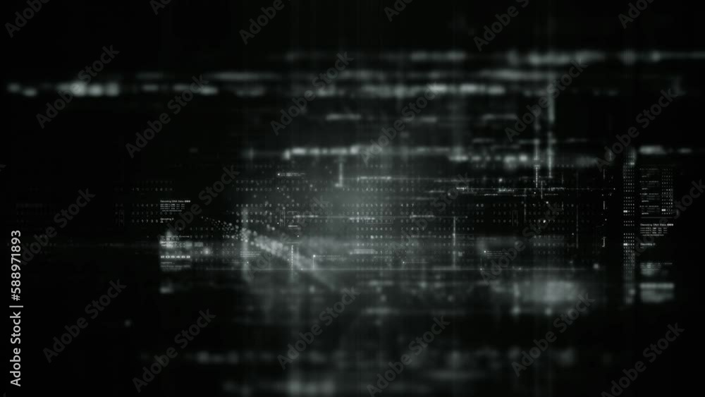 Advanced motion graphic digital data matrix web3 IOT cyber environment simulation big data analytic artificial intelligent simulation, head up display background Advanced motion graphic digital data matrix web3 IOT cyber environment simulation big data analytic artificial intelligent simulation, head up display background