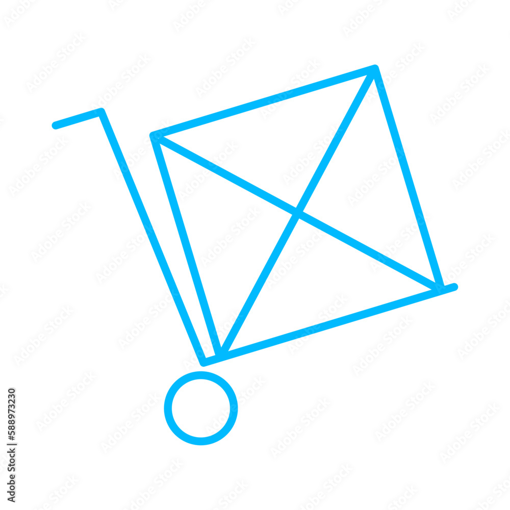 Free shipping Icons with blue outline style. basket, commercial, money, customer, digital, screen, box. Vector illustration Free shipping Icons with blue outline style. basket, commercial, money, customer, digital, screen, box. Vector illustration