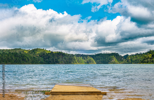 Lagunas de montebello chiapas.  mexico