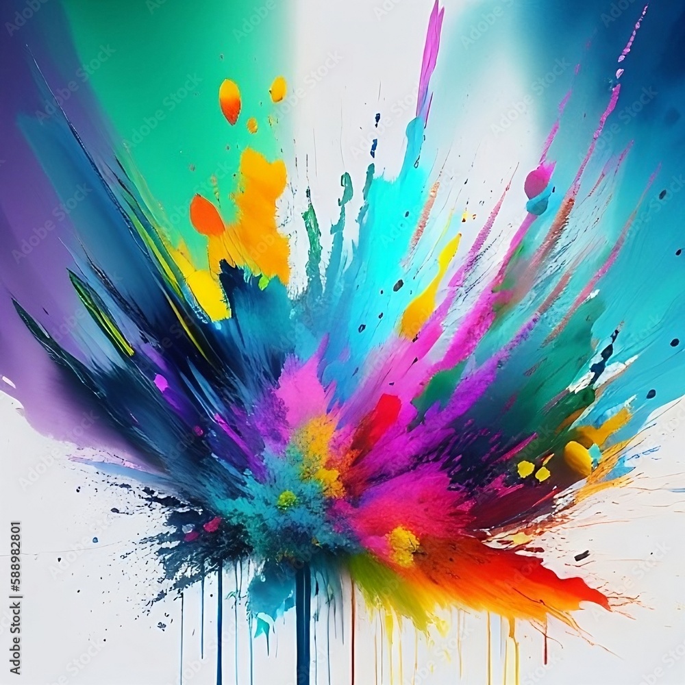 Abstract art filled background Generative AI Abstract art filled background Generative AI