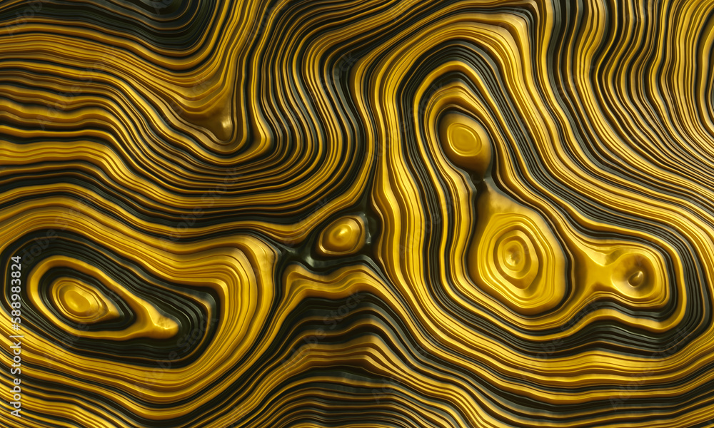 Fototapeta premium Abstract gold and black background.
