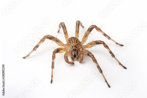 spider isolated on white background © วรุตม์ ไชยรัตน์