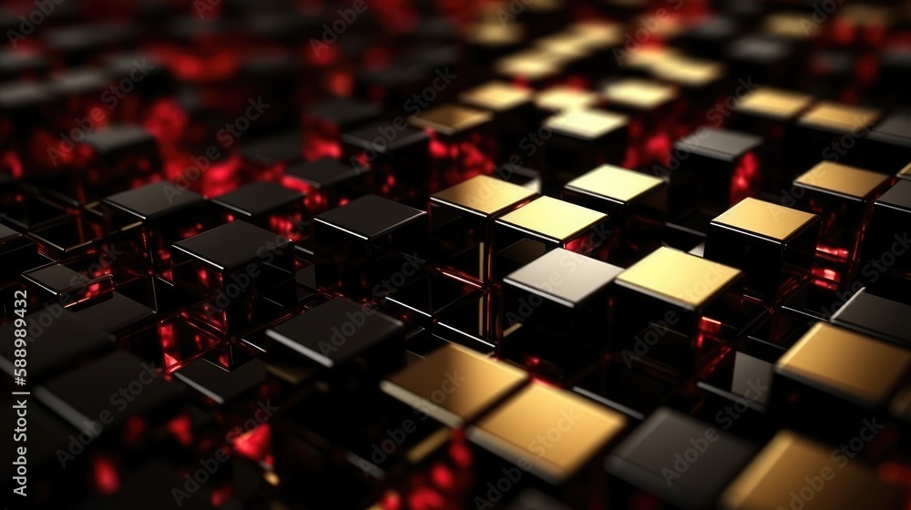 abstract cubes pattern background, made with generated ai abstract cubes pattern background, made with generated ai