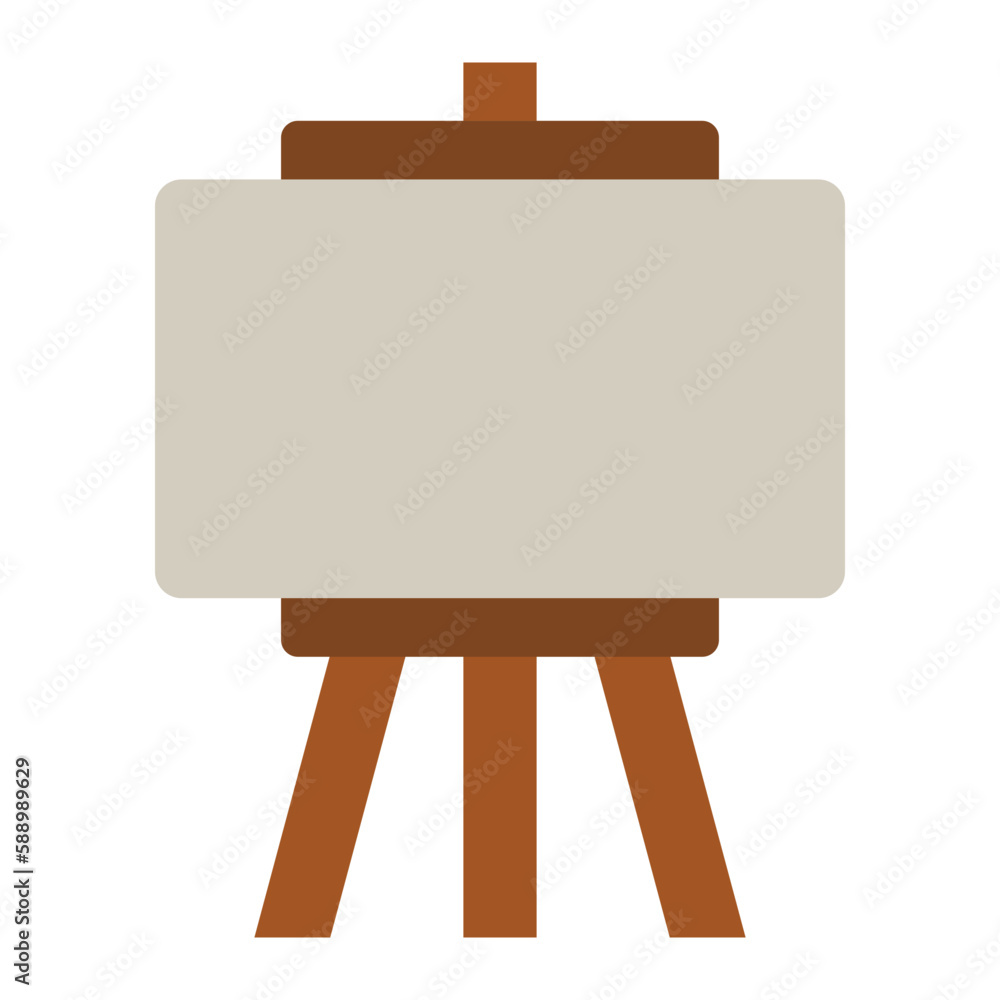 Easel Flat Icon Easel Flat Icon