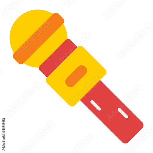 Mic Flat Icon
