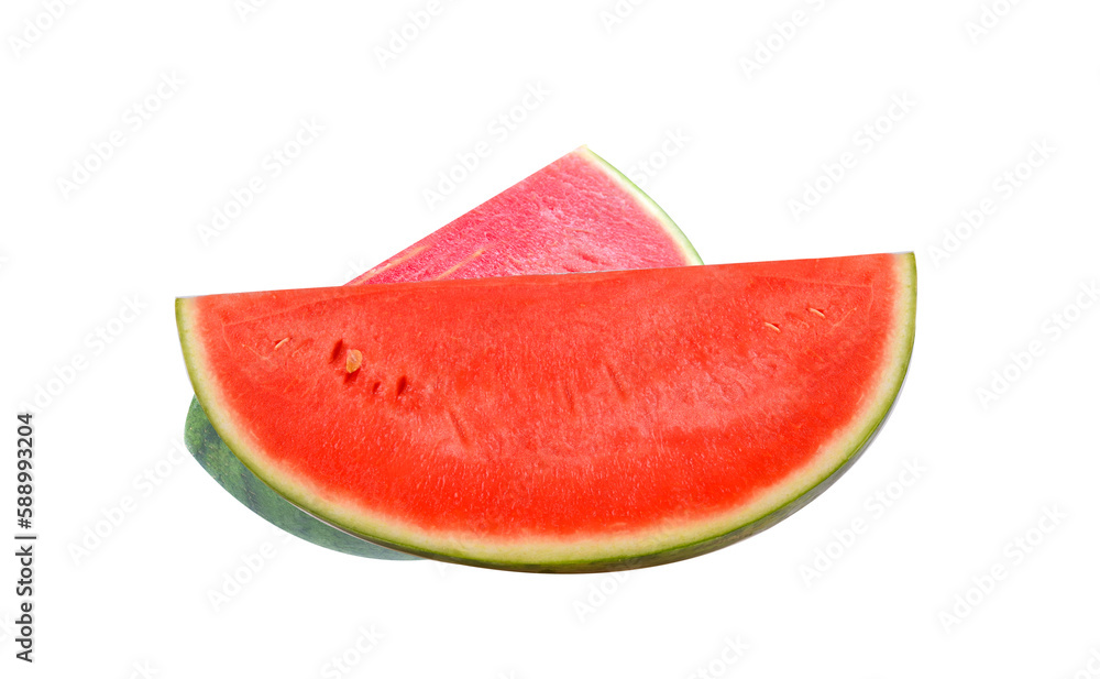 red watermelon slides isolated on transparent png red watermelon slides isolated on transparent png