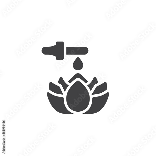 Aroma Essential oil vector icon