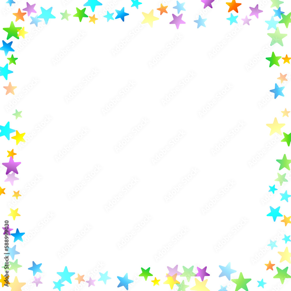 Rainbow Festive Confetti. Carnival Star Falling. Rainbow Festive Confetti. Carnival Star Falling.