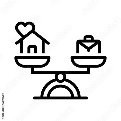 Black icon for Load balancer