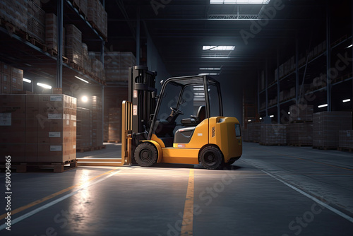 Future warehouse interior automation