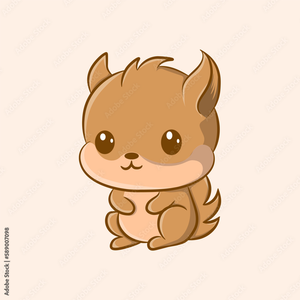 Obraz premium animal character