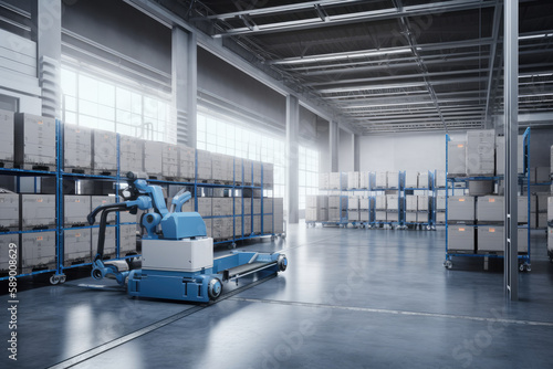 Future warehouse interior automation