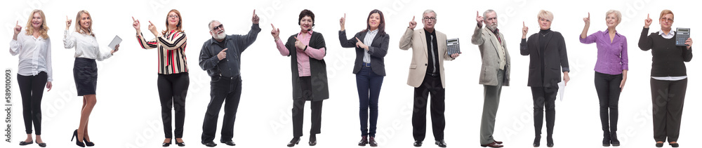 group of businessmen showing thumbs up isolated group of businessmen showing thumbs up isolated