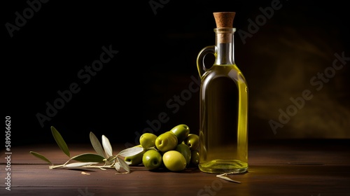 Fine Mediterranean olive oil