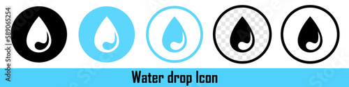 Water Drop. Clean water. Water logo or sign. Vector