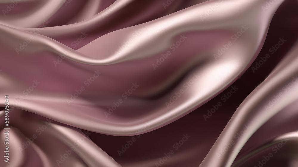 Obraz premium Silk satin background, texture of silk satin, generative ai