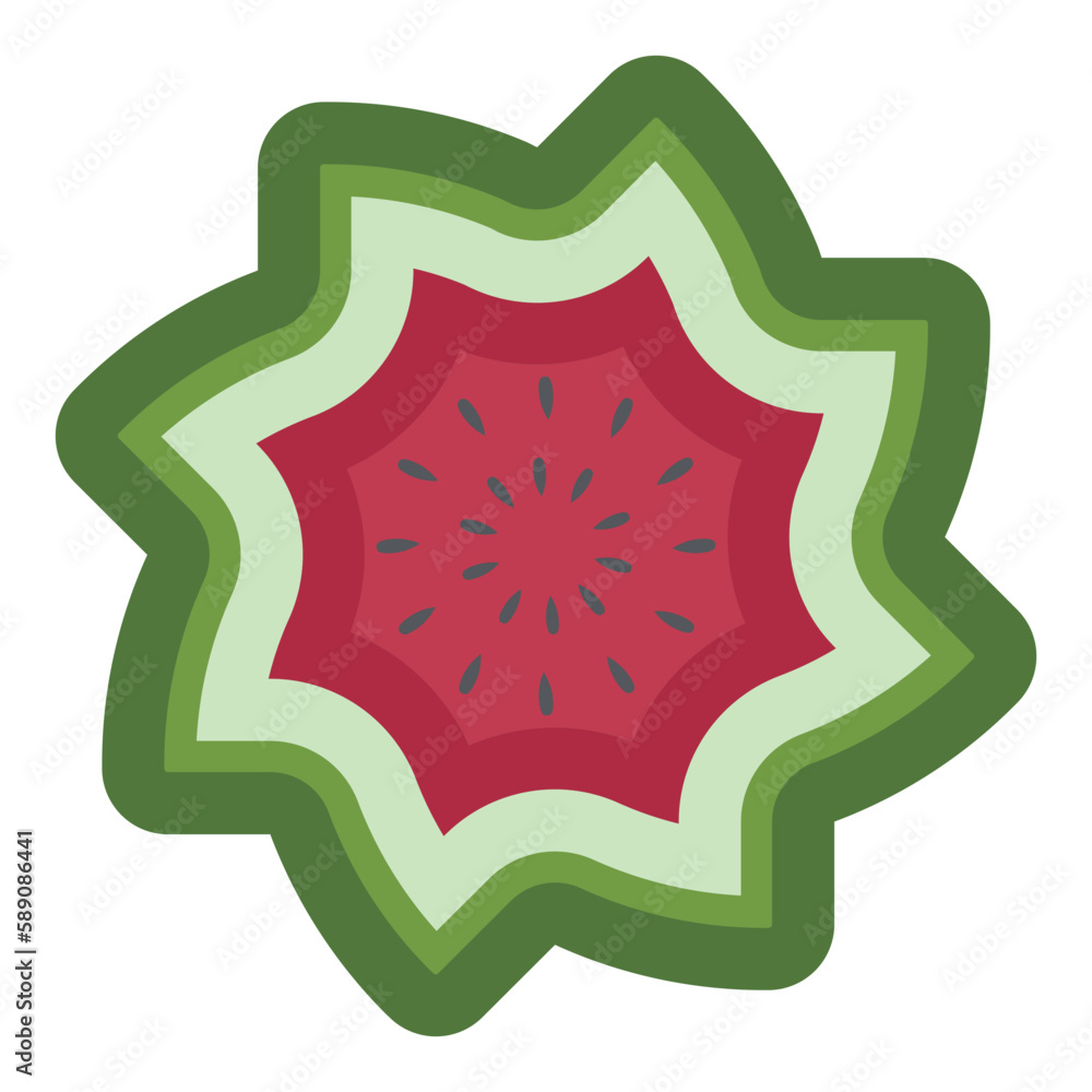 Watermelon Slice Summer Food Delicious Cool Drink Fruit
