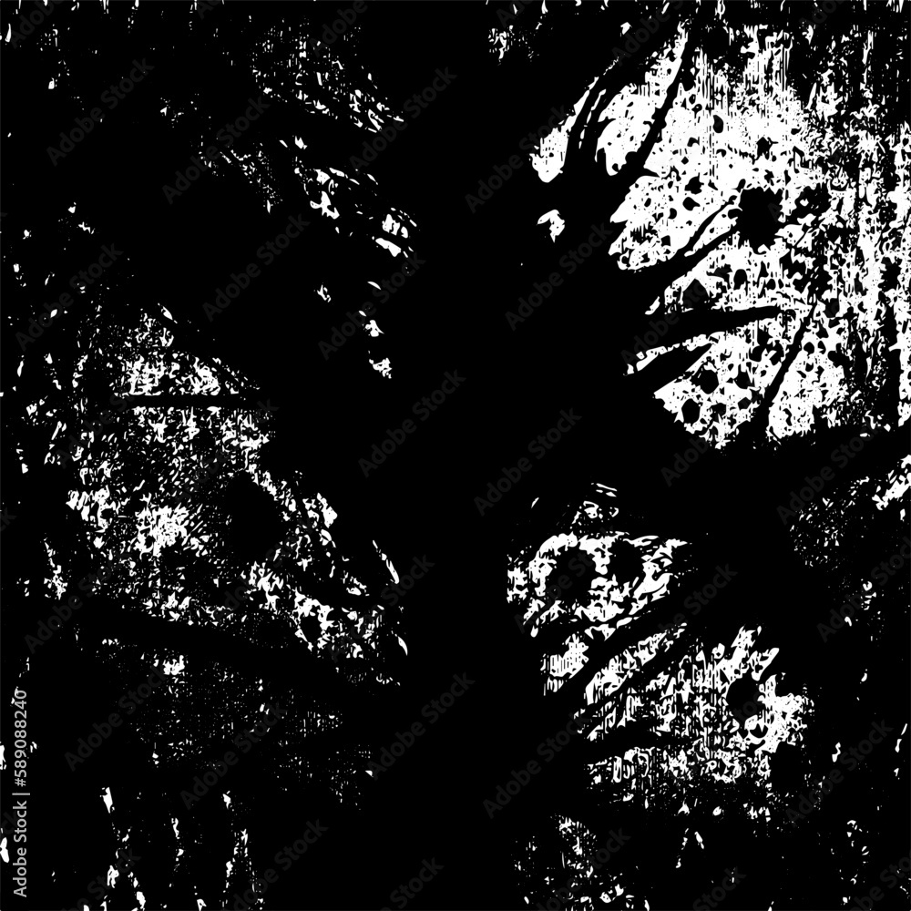 Black and white vector grunge texture Stock Vector Adobe Stock