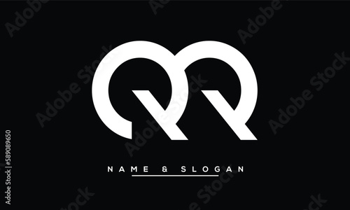 QQ  Abstract  Letters  Logo  Monogram