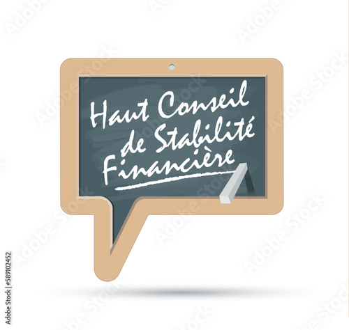 HCSF - haut conseil de stabilité financière