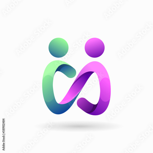 infinite people logo icon