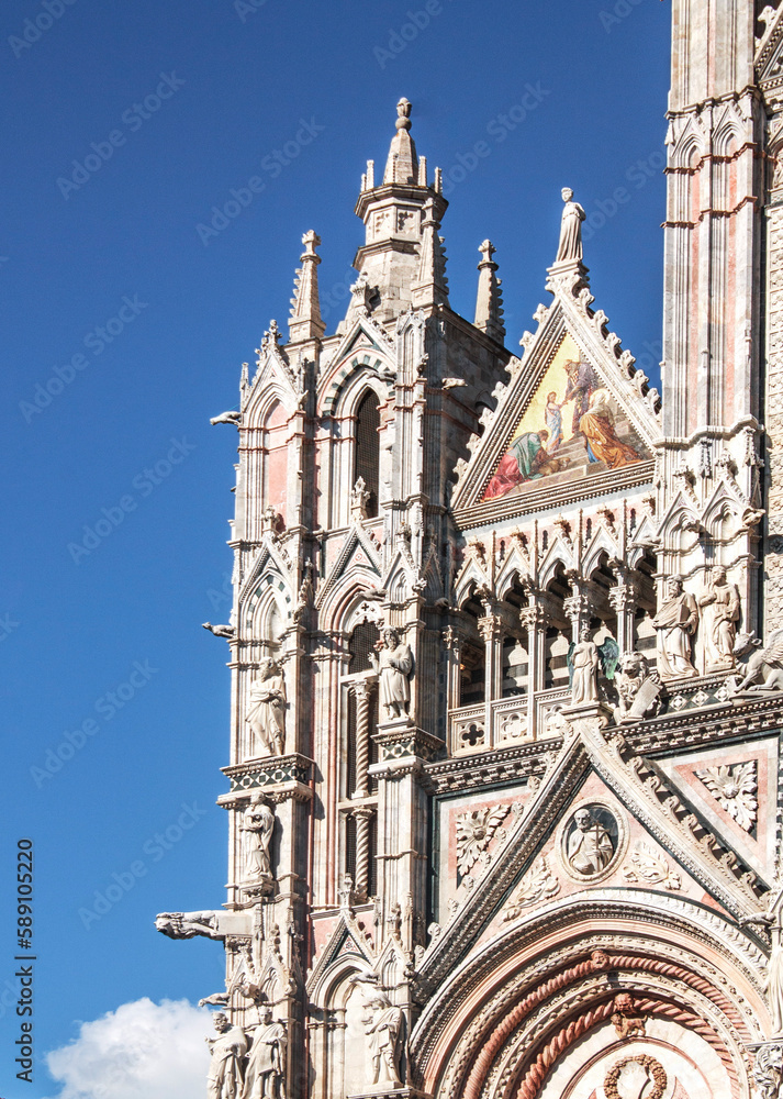 detail of the Cathedral of Siena