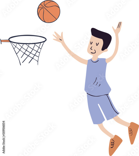 Cartoon Illustration of People doing activities. Sketch Art. Activity. Sports. Adventure.