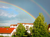 Der Regenbogen ist ein atmosphärisch-optisches Phänomen